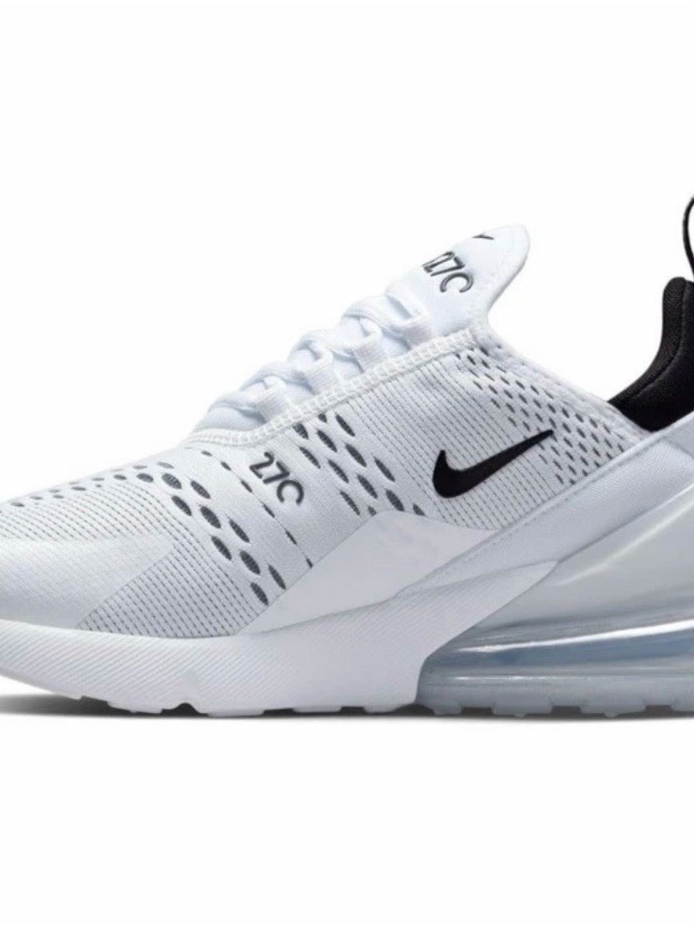 Nike Air Max 270 White Black - Women's Size 8 - AH6789-100 BRAND NEW in box - Picture 11 of 12